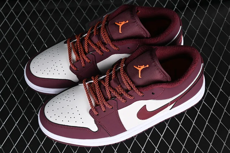 All categories Air Jordan Jordan series basketball shoes Air Jordan 1 Low Air Jordan 1 Low AJ1 Joe 1 retro white and red low-top cultural basketball shoes 553560-068